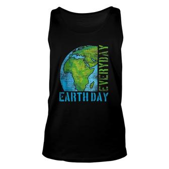 Everyday Earth Day Vintage Gift Unisex Tank Top | Mazezy