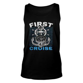 First Cruise Ever First Timer Sailing Gift Classic Unisex Tank Top | Mazezy