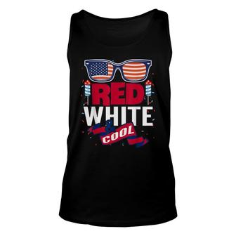 Fourth Of July 4Th July Red White And Blue Patriotic Unisex Tank Top - Seseable
