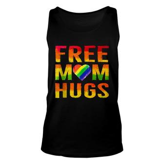 Free Mom Hugs Lgbt Gay Pride Parades Unisex Tank Top - Seseable