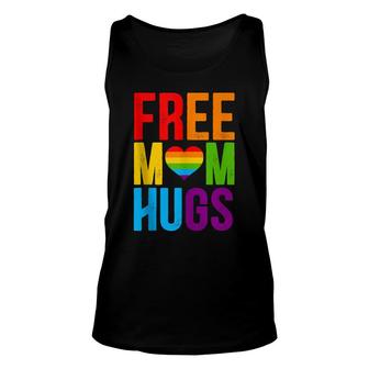 Free Mom Hugs Lgbt Month Unisex Tank Top - Seseable