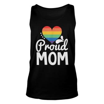 Free Mom Hugs Proud Mom Pride Lgbt Apparel Gay Unisex Tank Top - Thegiftio UK