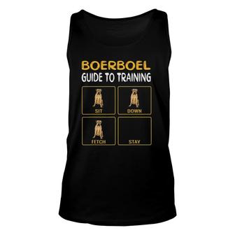 Funny Boerboel Guide To Training Dog Obedience Unisex Tank Top - Seseable