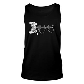 Funny Heartbeat Video Game For Gaming Lovers Unisex Tank Top - Seseable