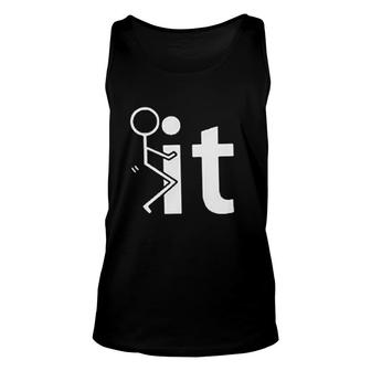 Funny It Print Letters New Trend 2022 Unisex Tank Top - Seseable