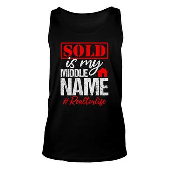 Funny Realtor Realtor Life Real Estate Agent Quote Unisex Tank Top - Seseable