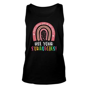 Funny Test Day Testing Teacher State Testing Squad Unisex Tank Top - Seseable