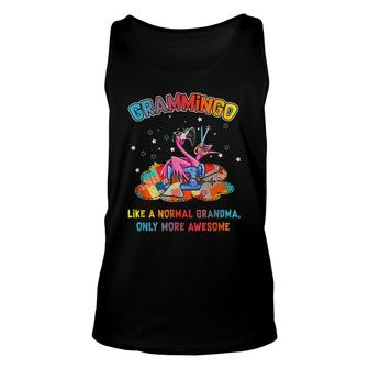 Grammingo Like A Normal Grandma Quilting Only More Awesome Unisex Tank Top - Seseable