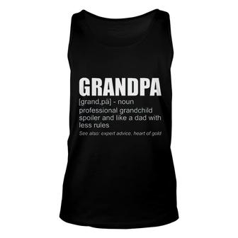 Grandpa Is Professional Denifition 2022 Trend Unisex Tank Top - Seseable