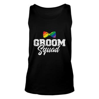 Groom Squad Gay For Bachelor Party Unisex Tank Top - Seseable