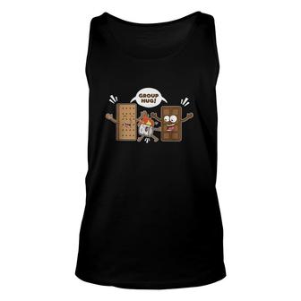 Group Hug Chocolate Smores Funny Classic Unisex Tank Top | Mazezy
