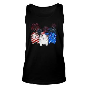 Guinea Pig American Flag 4Th Of July Firework Patriotic Usa Unisex Tank Top