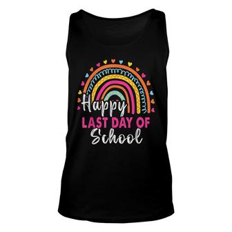 Happy Last Day Of School Students And Teachers End Of School Unisex Tank Top - Seseable
