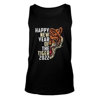 Happy New Year Of The Tiger 2022 New Best Gift Unisex Tank Top - Thegiftio UK