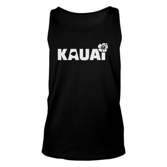 Hawaii Kauai Hawaiian Zip Gift Unisex Tank Top | Mazezy