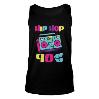 Hip Hop Boombox The 90S Mixtape Music Party 80S 90S Style Unisex Tank Top - Seseable
