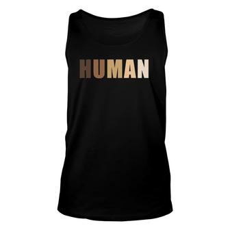 Human Anti Racism Black Lives Matter Equality History Month Unisex Tank Top - Seseable