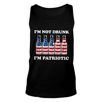 Im Not Drunk I Am Patriotic New Trend Unisex Tank Top - Thegiftio UK