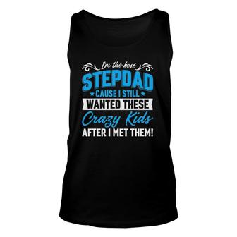Im The Best Stepdad Family Fathers Day Unisex Tank Top - Seseable