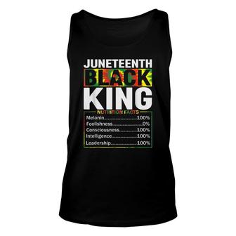 Juneteenth Black King Melanin Dad Fathers Day Tie Dye Unisex Tank Top - Thegiftio UK