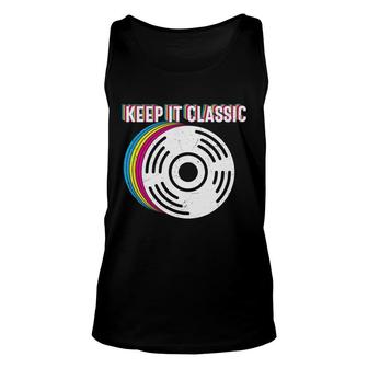 Keep It Classic Cd 80S 90S Styles Great Vintage Unisex Tank Top - Seseable