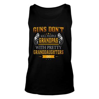 Kill People Grandpas With Pretty Aesthetic Gift 2022 Unisex Tank Top - Thegiftio