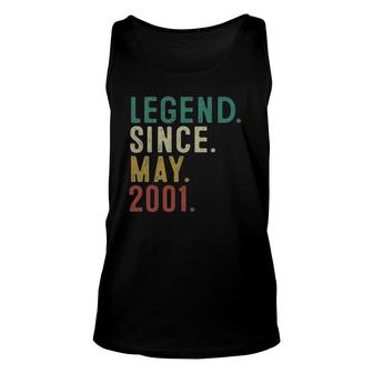 Legend Since May 2001 20Th Birthday 20 Years Old Men Unisex Tank Top | Seseable CA