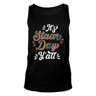 Leopard Its Staar Day Test Day Crew Testing Day Teacher Unisex Tank Top - Seseable