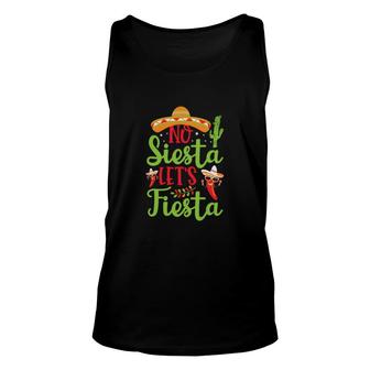 Lets Fiesta Colorful Decoration Gift For Human Green Unisex Tank Top - Seseable