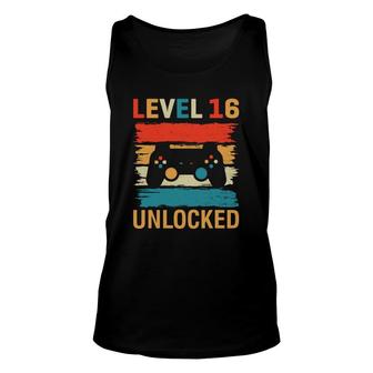 Level 16 Unlock Since 16Th Birthday 2006 Unisex Tank Top - Seseable