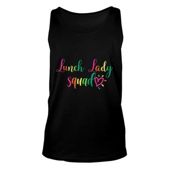 Lunch Lady Squad Cafeteria Crew Matching School Food Staff Unisex Tank Top - Seseable