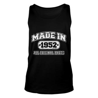 Made In 1954 All Original Parts 2022 Trend Unisex Tank Top - Seseable