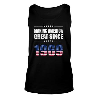 Making America Great Since 1969 53Rd Birthday Gift Unisex Tank Top | Mazezy