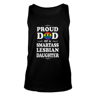 Mens Emojicon Proud Dad Fathers Day Gay Pride Gift Tee Unisex Tank Top - Seseable