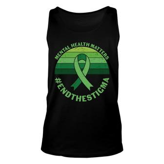 Mental Health Awareness Meaning Words Unisex Tank Top - Seseable
