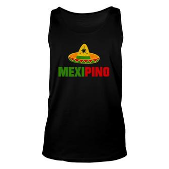 Mexipino Filipino Philippines Mexican Filipino Unisex Tank Top | Mazezy