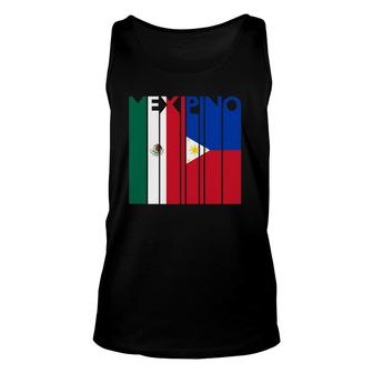 Mexipino Retro Mexican Filipino Heritage Mexico Philippines Tank Top | Mazezy