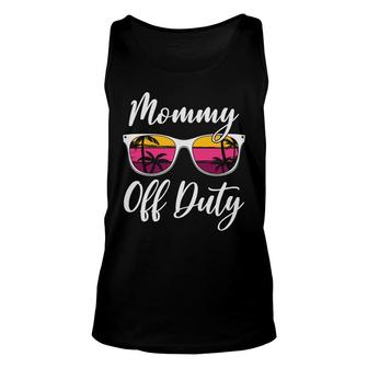 Mommy Off Beach Retro Sunset Summer Great Unisex Tank Top | Seseable CA