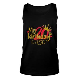My 20Th Birthday Is A Big Event Since I Was Born In 2002 Unisex Tank Top - Seseable