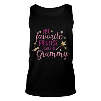 My Favorite Princess Calls Me Grammy And Eats Cakes Made By Me Unisex Tank Top - Seseable