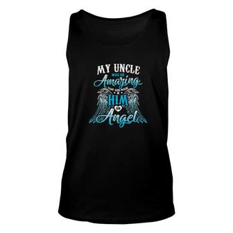 My Uncle Was So Amazing God Made Him An Angel Hoodie Premium Unisex Tank Top - Monsterry CA