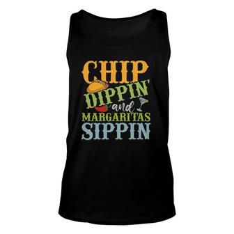 Nachos Chip Dippin And Margaritas Sippin Cinco De Mayo Unisex Tank Top - Seseable