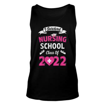 New Nurse Class Of 2022 Graduation Nursing School Rn Student Unisex Tank Top - Seseable