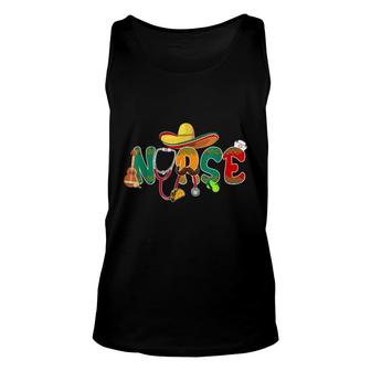 Nurse Cinco De Mayo Mexican Unisex Tank Top - Seseable