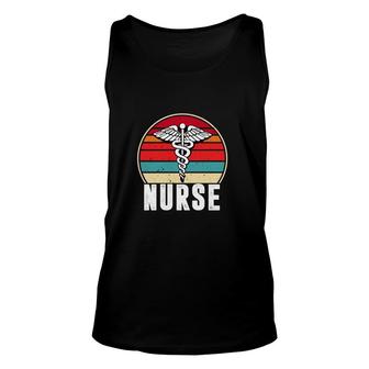 Nurse CNA Job Title Nurse Life Vintage New 2022 Unisex Tank Top - Seseable