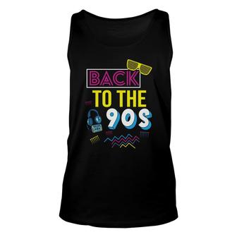 Party Back To The 90S Music Dancing 80S 90S Style Gifts Unisex Tank Top - Seseable