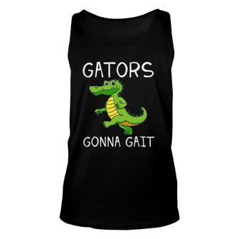 Physical Therapy Physiotherapy Therapist Alligator Gait Tank Top | Mazezy