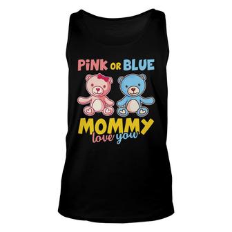 Pink Or Blue Baby Shower Gender Reveal Baby Gender Reveal Party Unisex Tank Top - Seseable