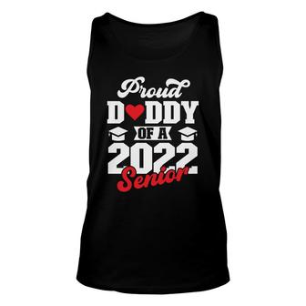 Proud Dad Class Of 2022 Red Heart Lover Unisex Tank Top - Seseable