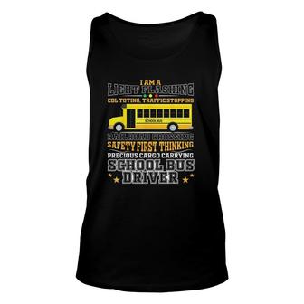 Railroad Crossing School Bus Driver Design For A Bus Driver Unisex Tank Top - Seseable